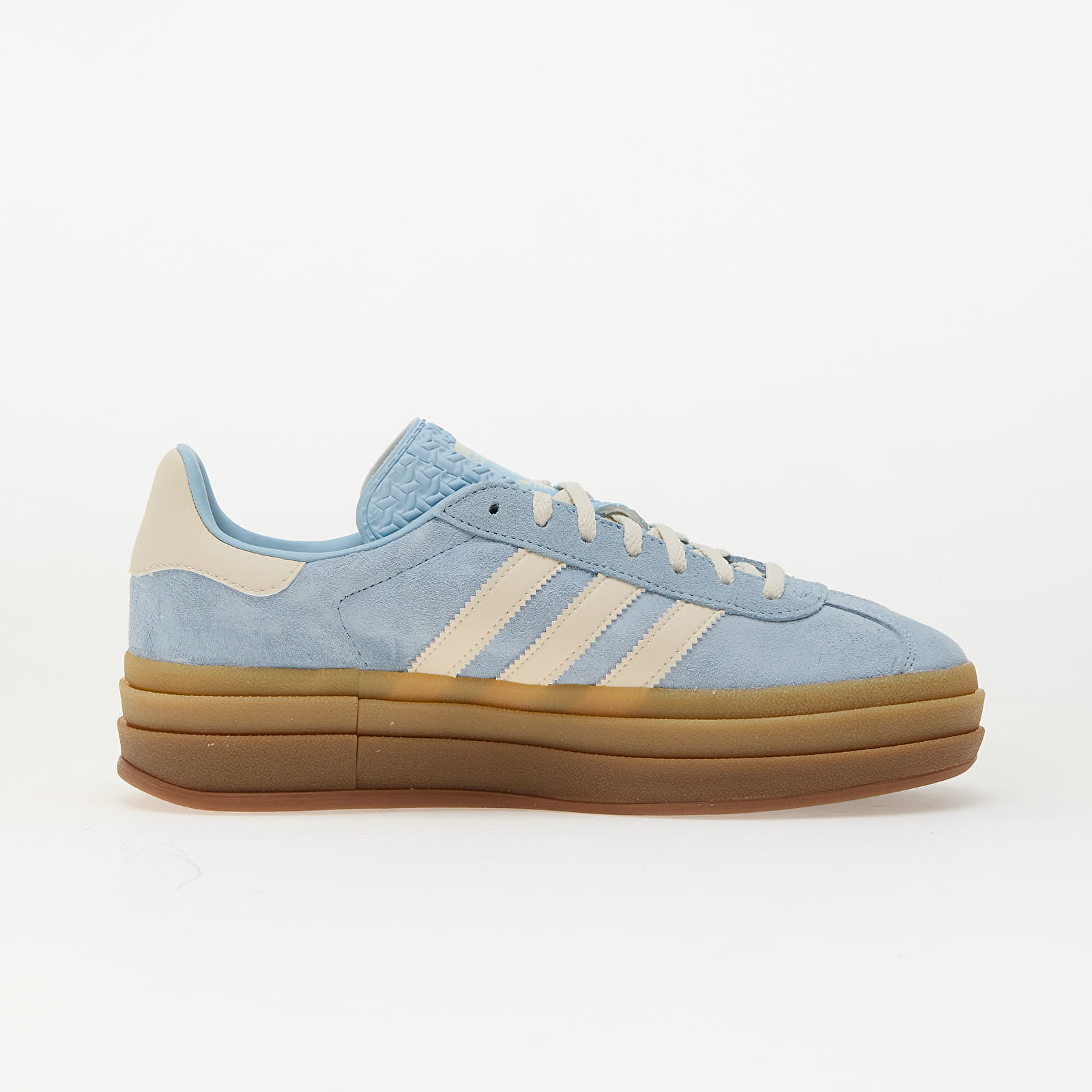 Жіноче взуття adidas Gazelle Bold W Clear Sky/ Crew White/ Gold Metallic