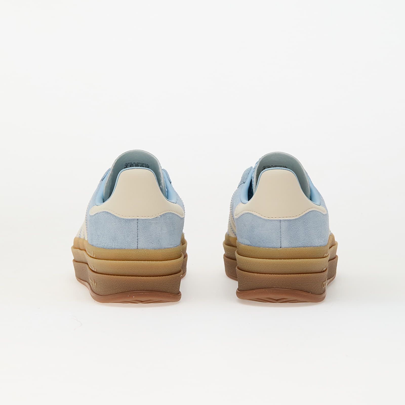 Жіноче взуття adidas Gazelle Bold W Clear Sky/ Crew White/ Gold Metallic