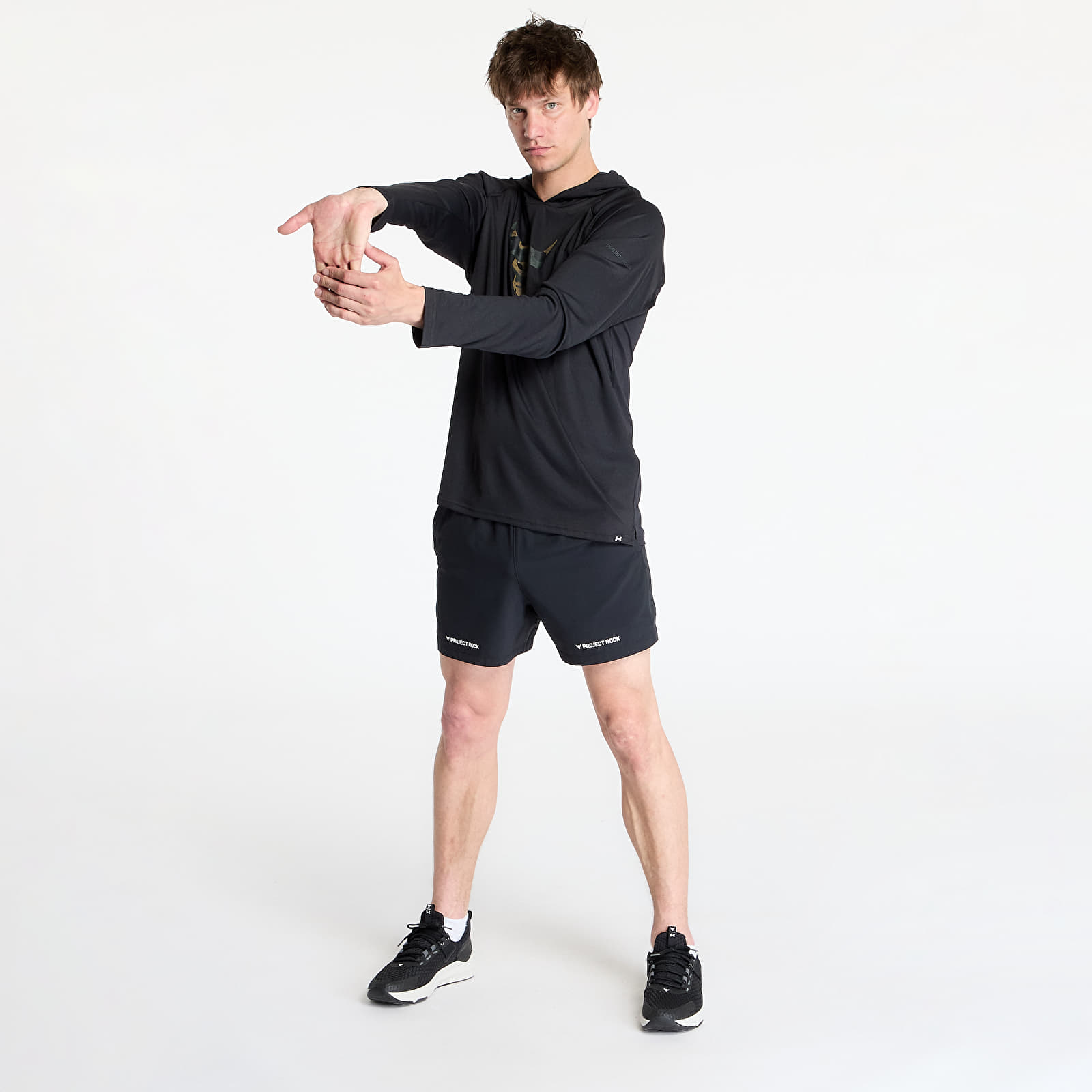 T-shirts Under Armour Project Rock Isochill HD Black