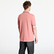 T-shirts FRED PERRY Twin Tipped Shirt Putty Pink/ Ecru/ Navy