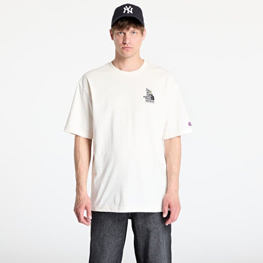 Póló The North Face UNISEX Ss Clean Trails Oversized Tee White Dune