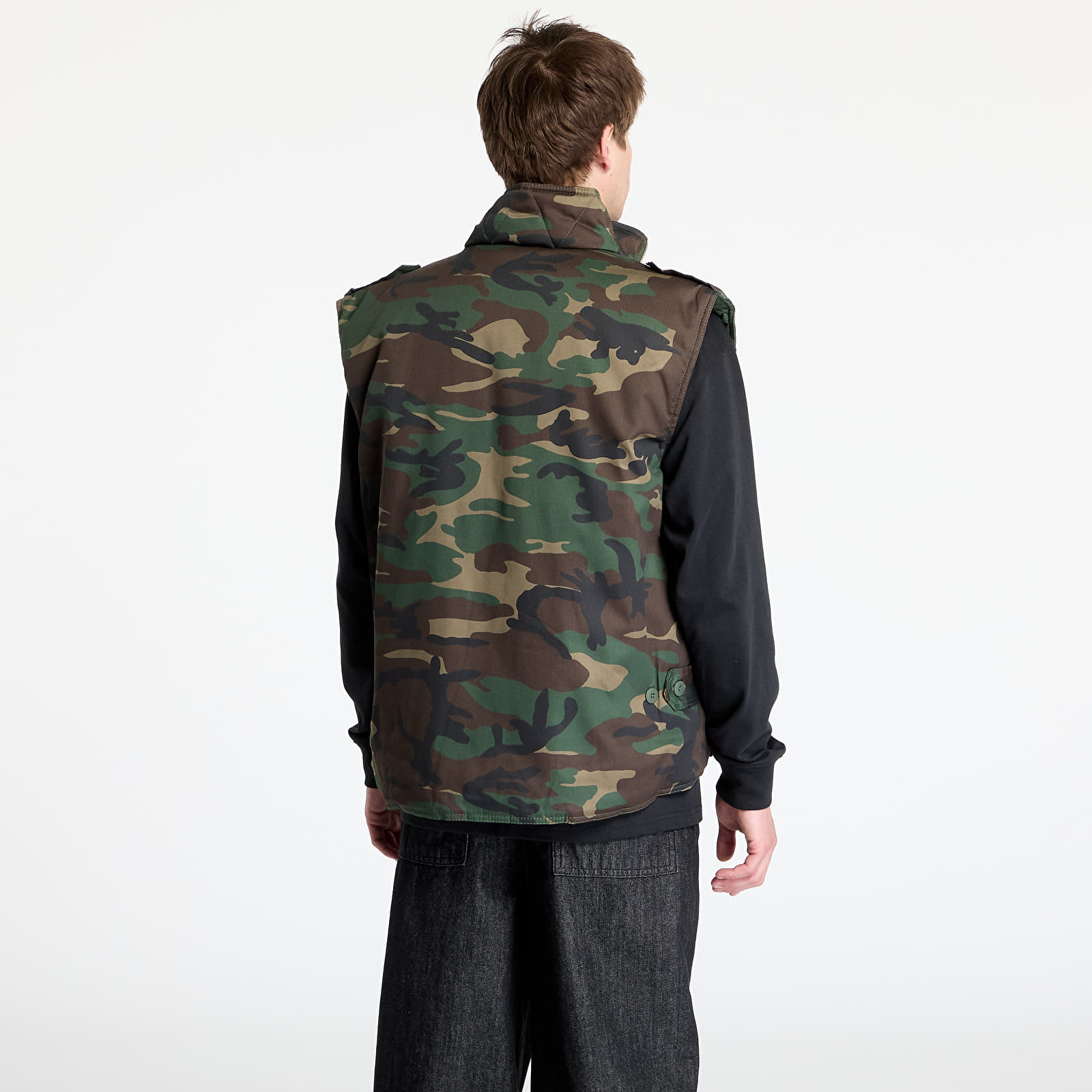 Westen Urban Classics Ranger Vest Green Camo