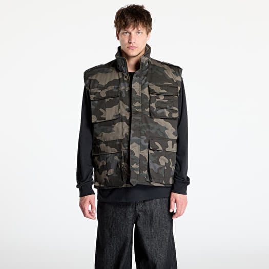 Urban Classics Ranger Vest Dark Grey Camo