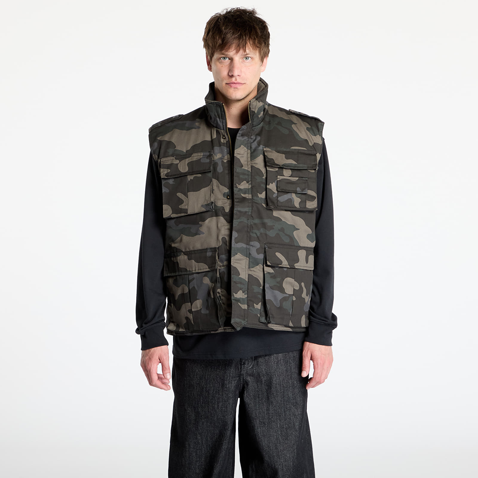Безрукавки Urban Classics Ranger Vest Dark Grey Camo
