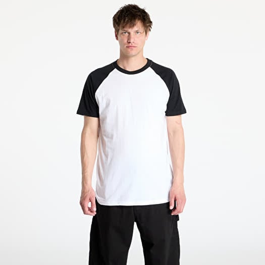T-shirt Urban Classics Raglan Contrast Tee White / Black