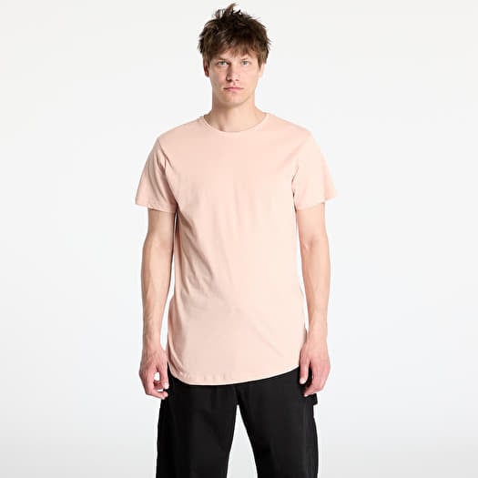 Póló Urban Classics Shaped Long Tee Pink