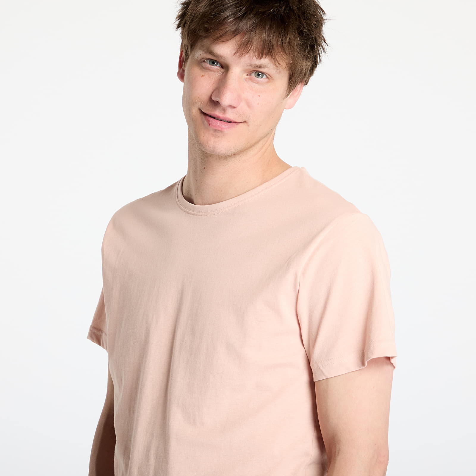 T-shirts Urban Classics Shaped Long Tee Pink
