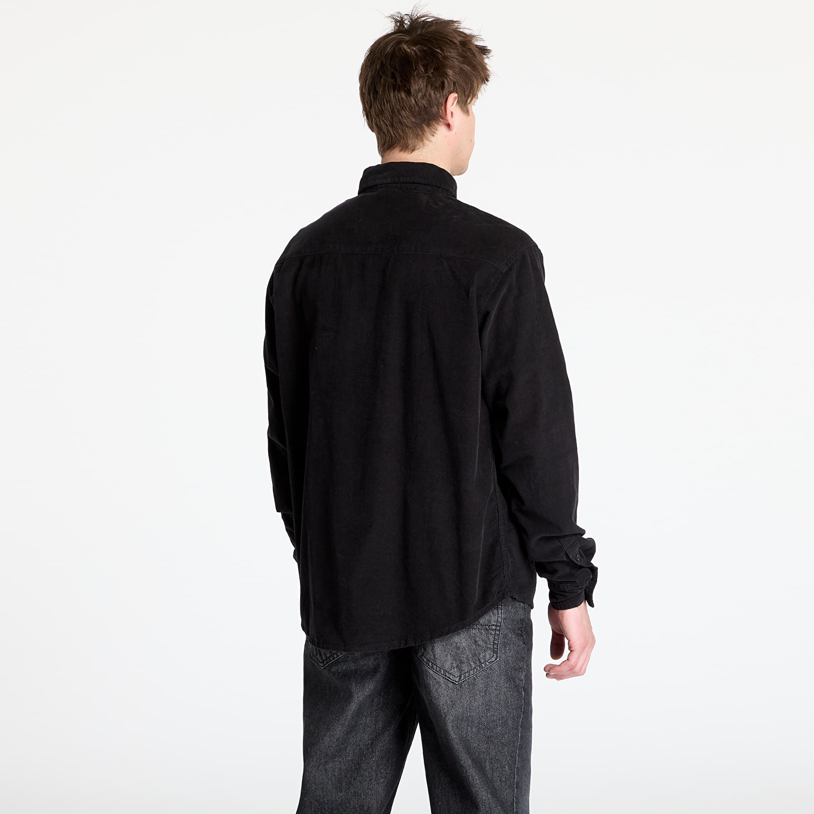 Särgid Urban Classics Corduroy Shirt Black