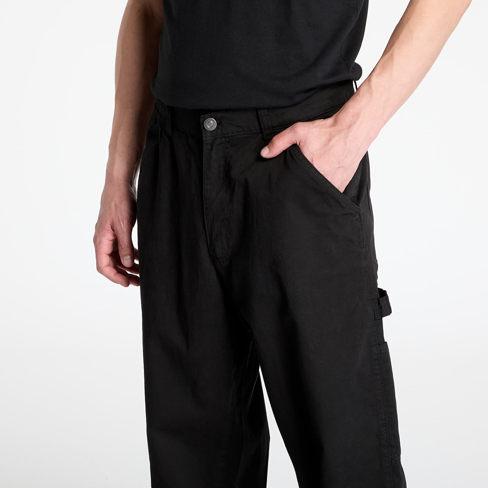 Cargo püksid Urban Classics Carpenter Pants Black