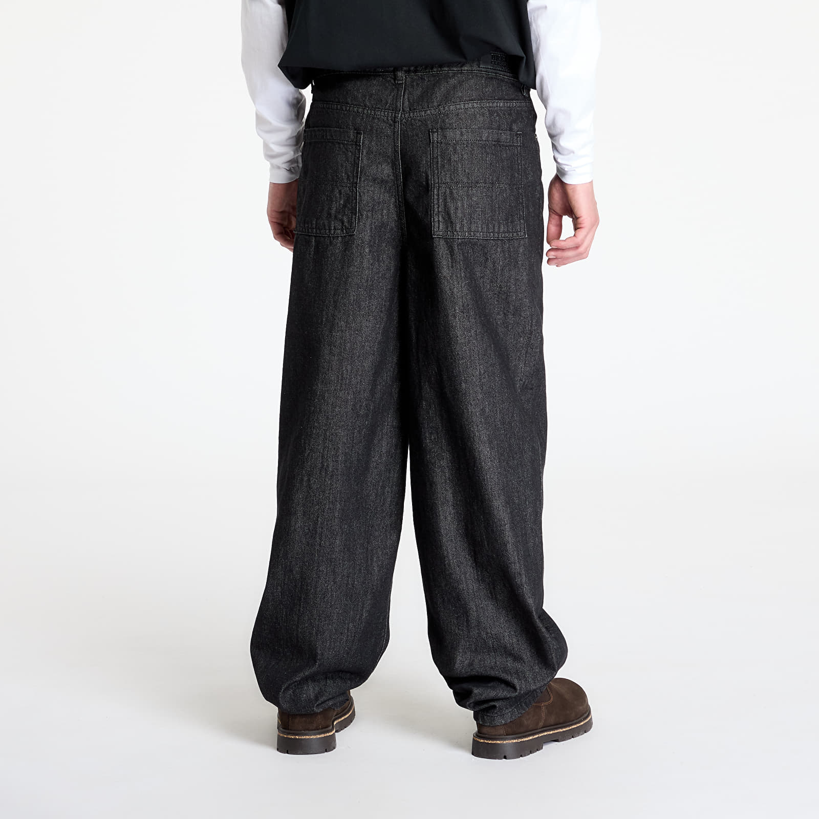 Jeansy Urban Classics 90's Jeans Black Acid Washed