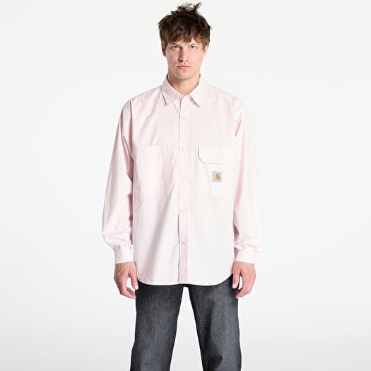 Koszula Carhartt WIP Longsleeve Irwin Shirt UNISEX Air Pink