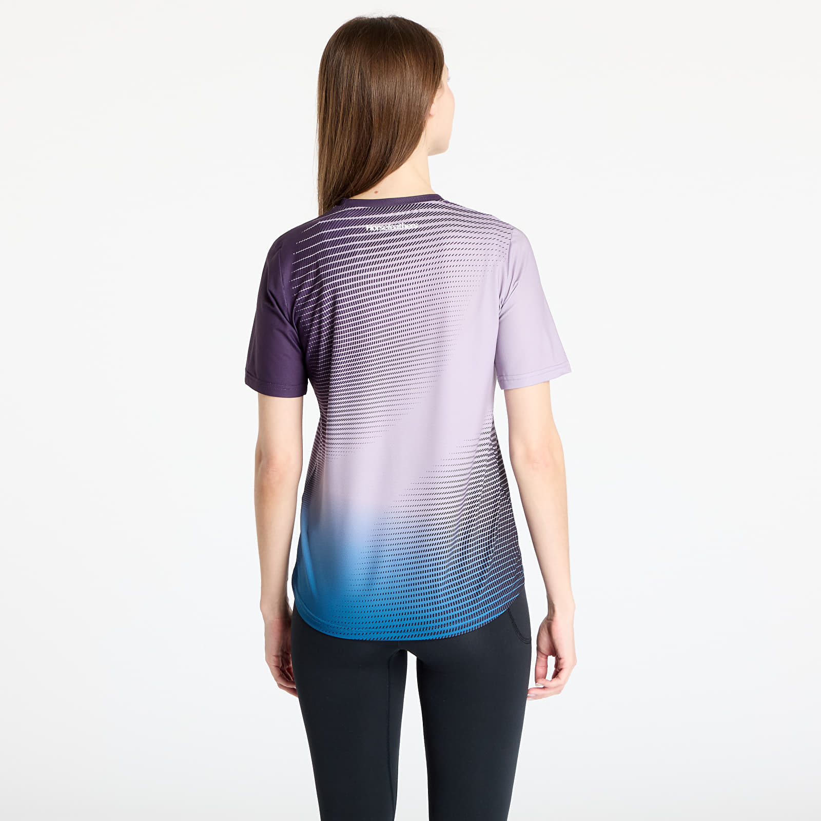 Dames T-shirts Horsefeathers W Quantum Bike Jersey Iris Fade Out