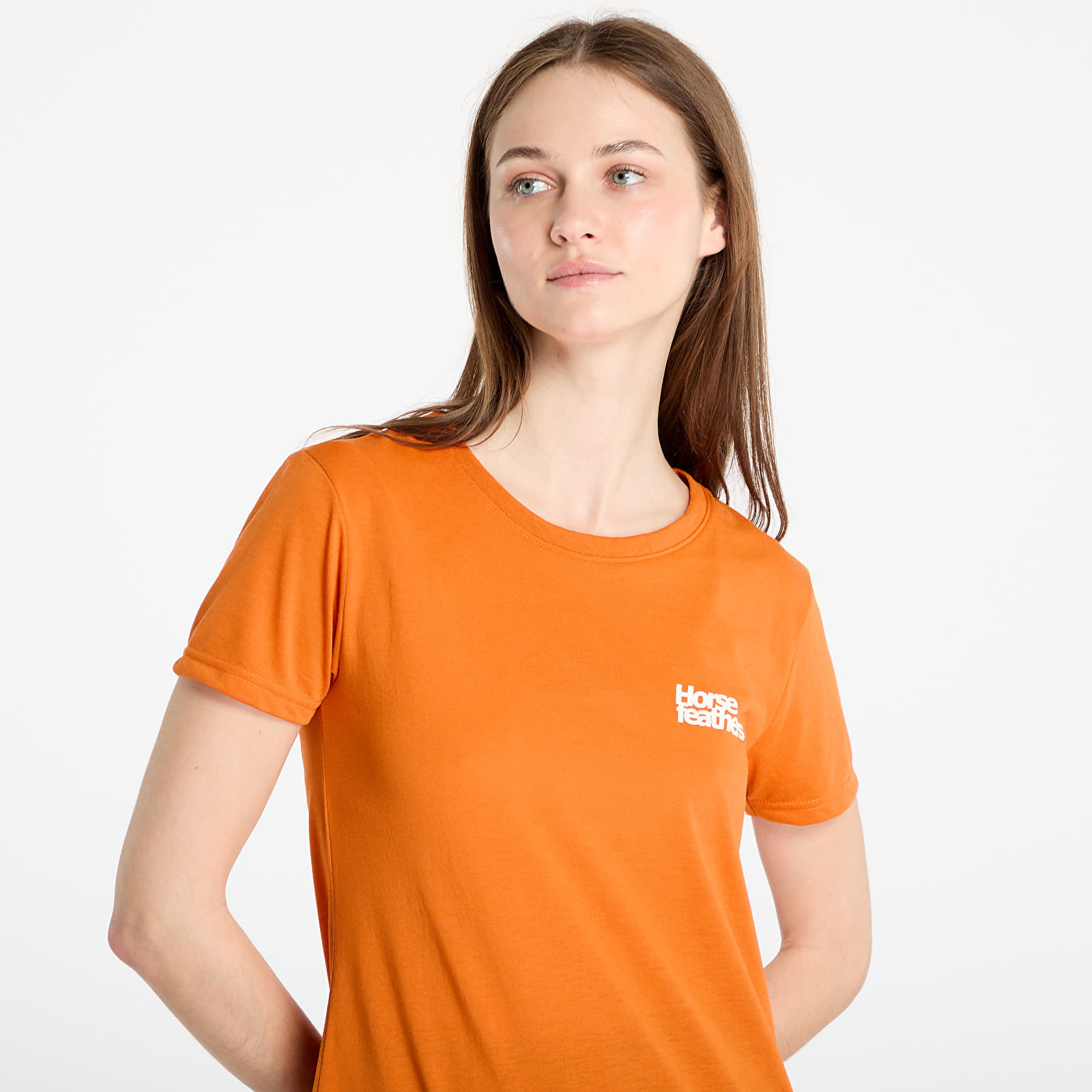 T-shirt Horsefeathers Leila II Tech T-Shirt Burnt Orange S