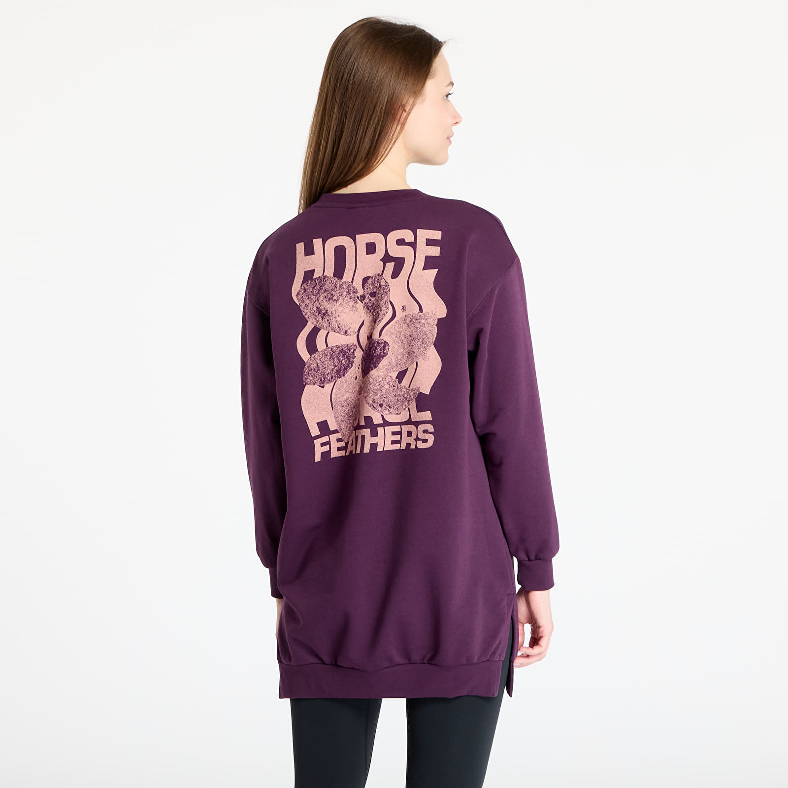 Naiste kampsunid Horsefeathers Qiana Sweatshirt Blackberry