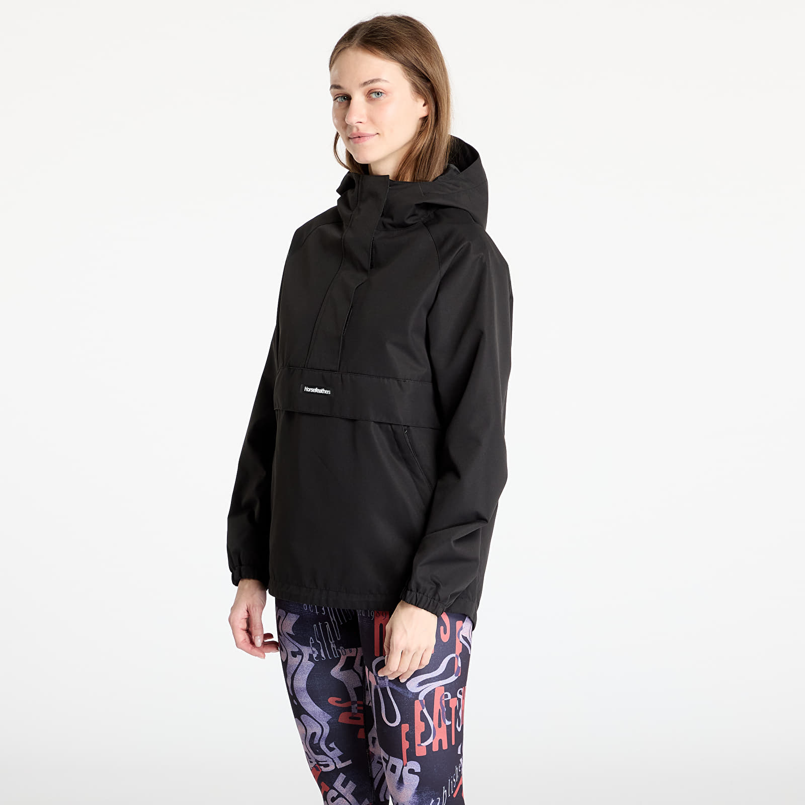 Regnfrakker til kvinder Horsefeathers Ala Jacket Black