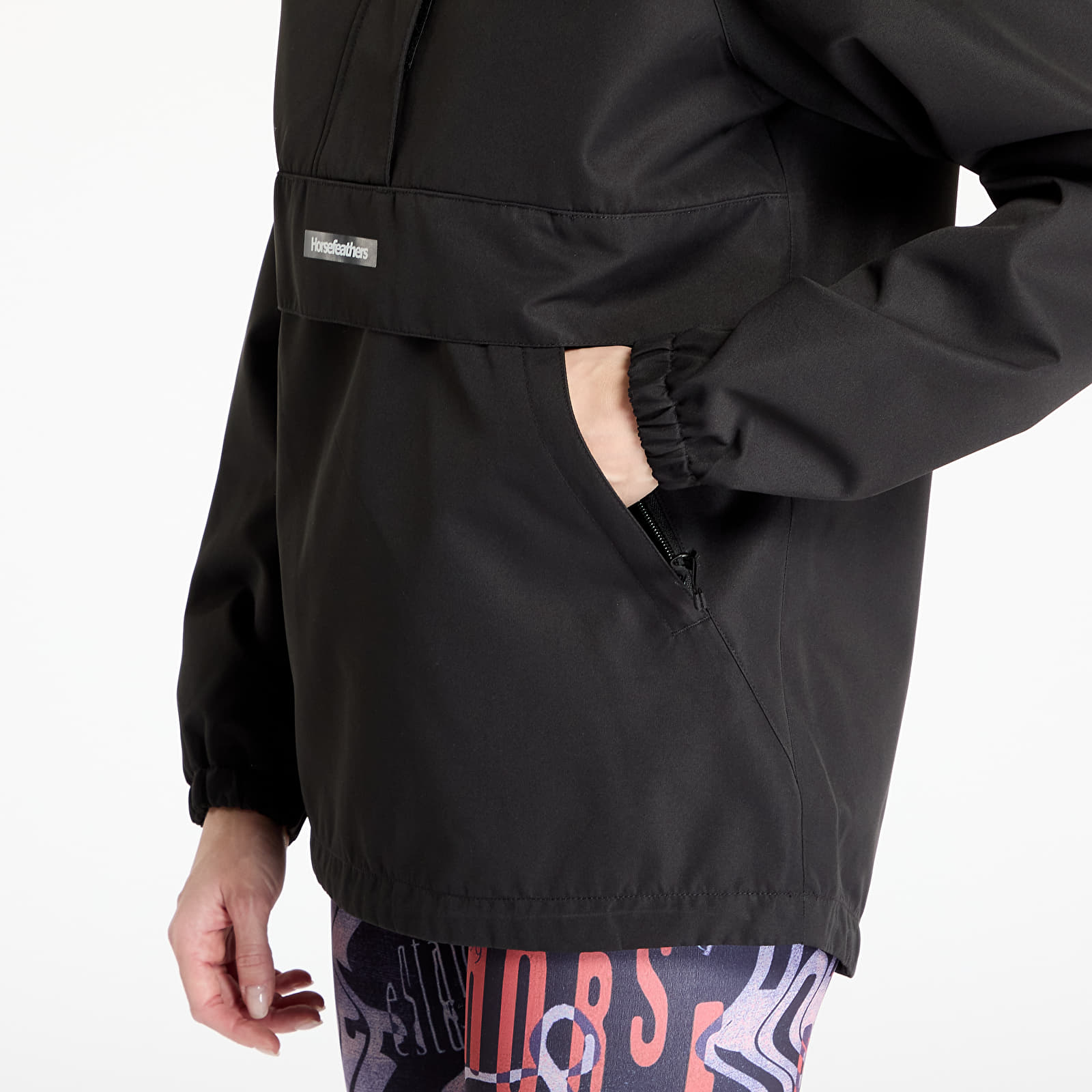 Regnfrakker til kvinder Horsefeathers Ala Jacket Black