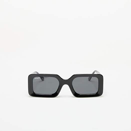 D.Franklin Bahamas Sunglasses Shiny Black/ Smoke