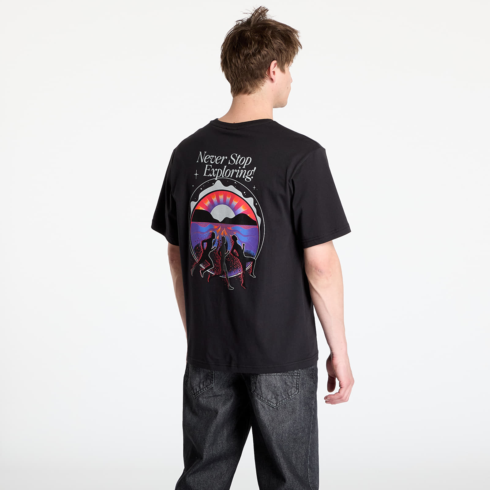 Trička The North Face UNISEX Ss Never Stop Relaxed Tee TNF Black