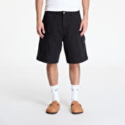 Carhartt WIP Double Knee Short Black Stone Washed