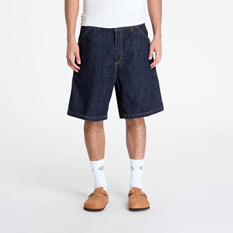 Carhartt WIP OG Single Knee Short Blue Rinsed