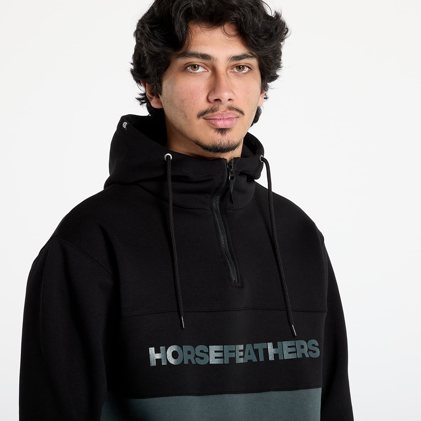 Meeste kampsunid Horsefeathers Fulton Sweatshirt Black/ Gray