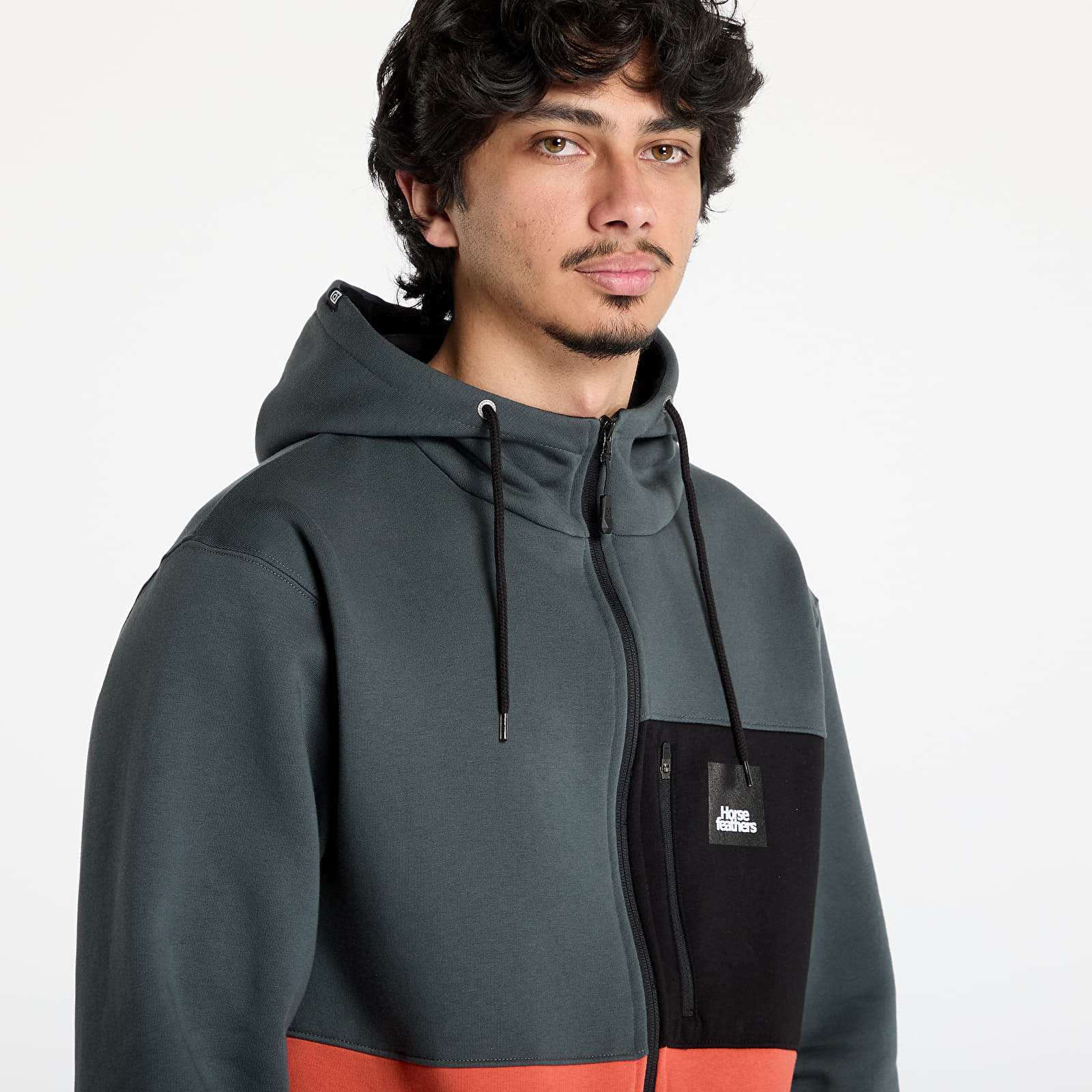Meeste kampsunid Horsefeathers Vick Sweatshirt Gray/ Ginger