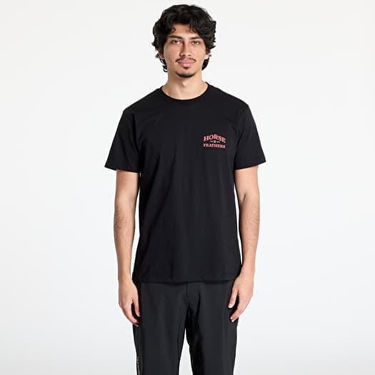 Tričko Horsefeathers Summit T-Shirt Black