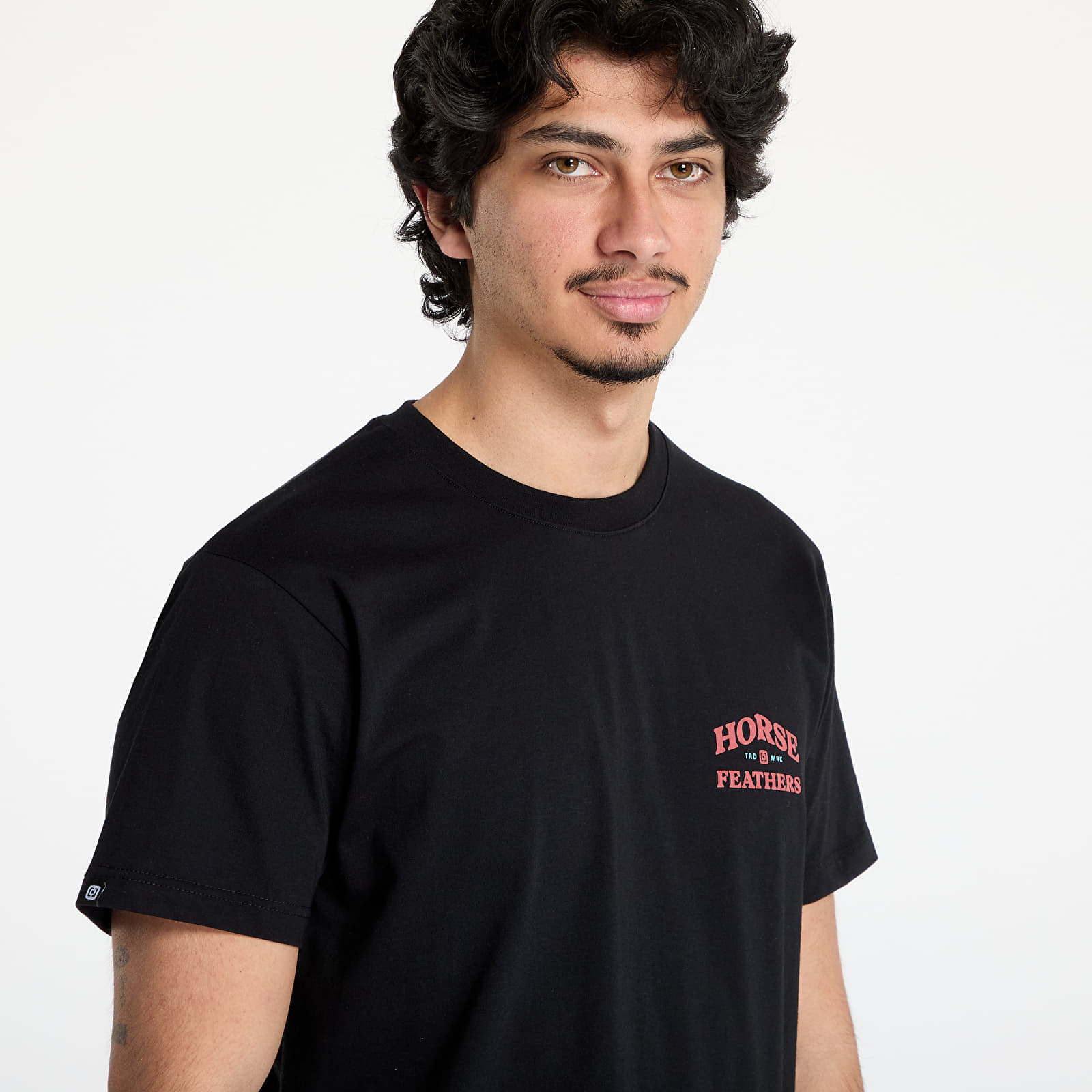 T-shirt Horsefeathers Summit T-Shirt Black S