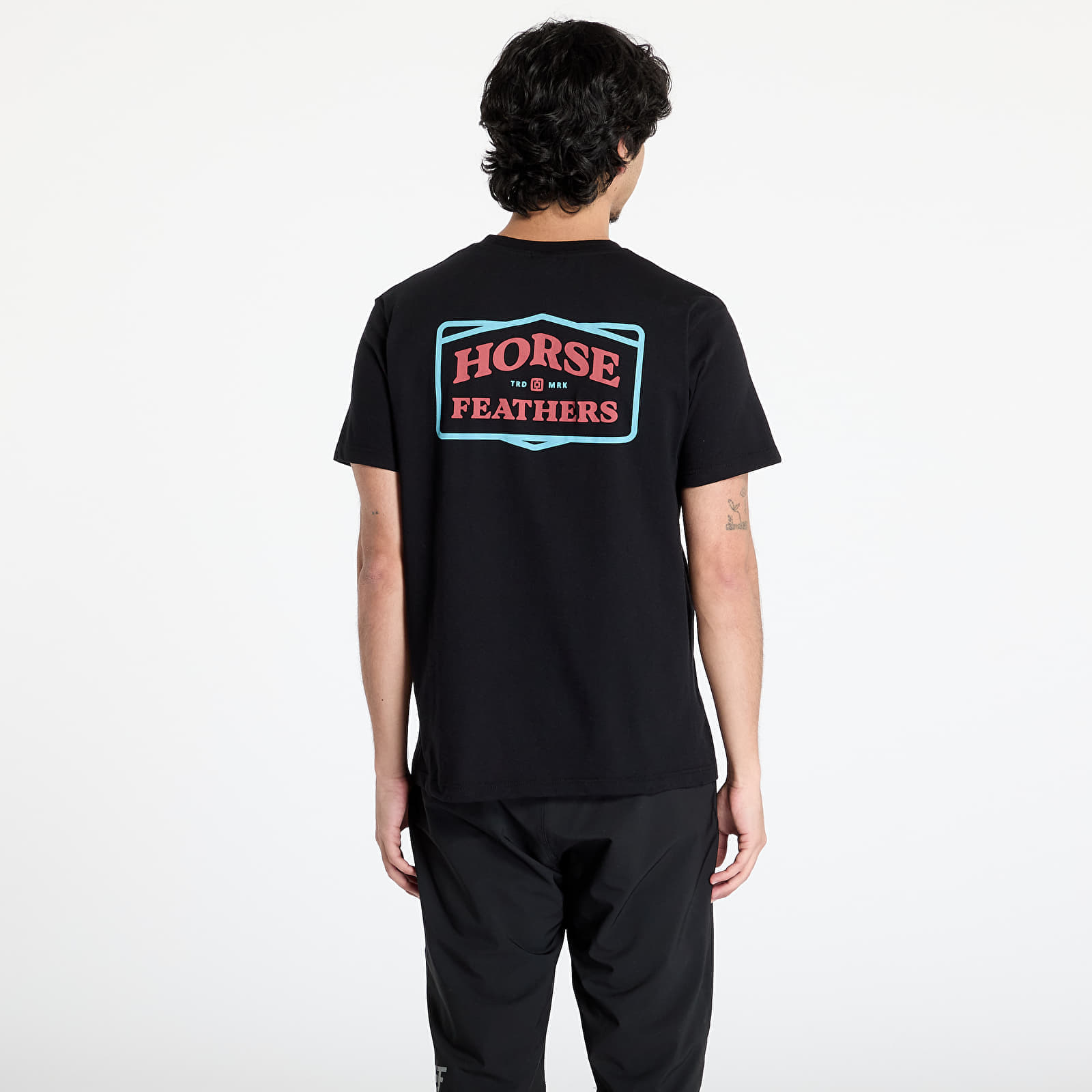 T-shirt Horsefeathers Summit T-Shirt Black S