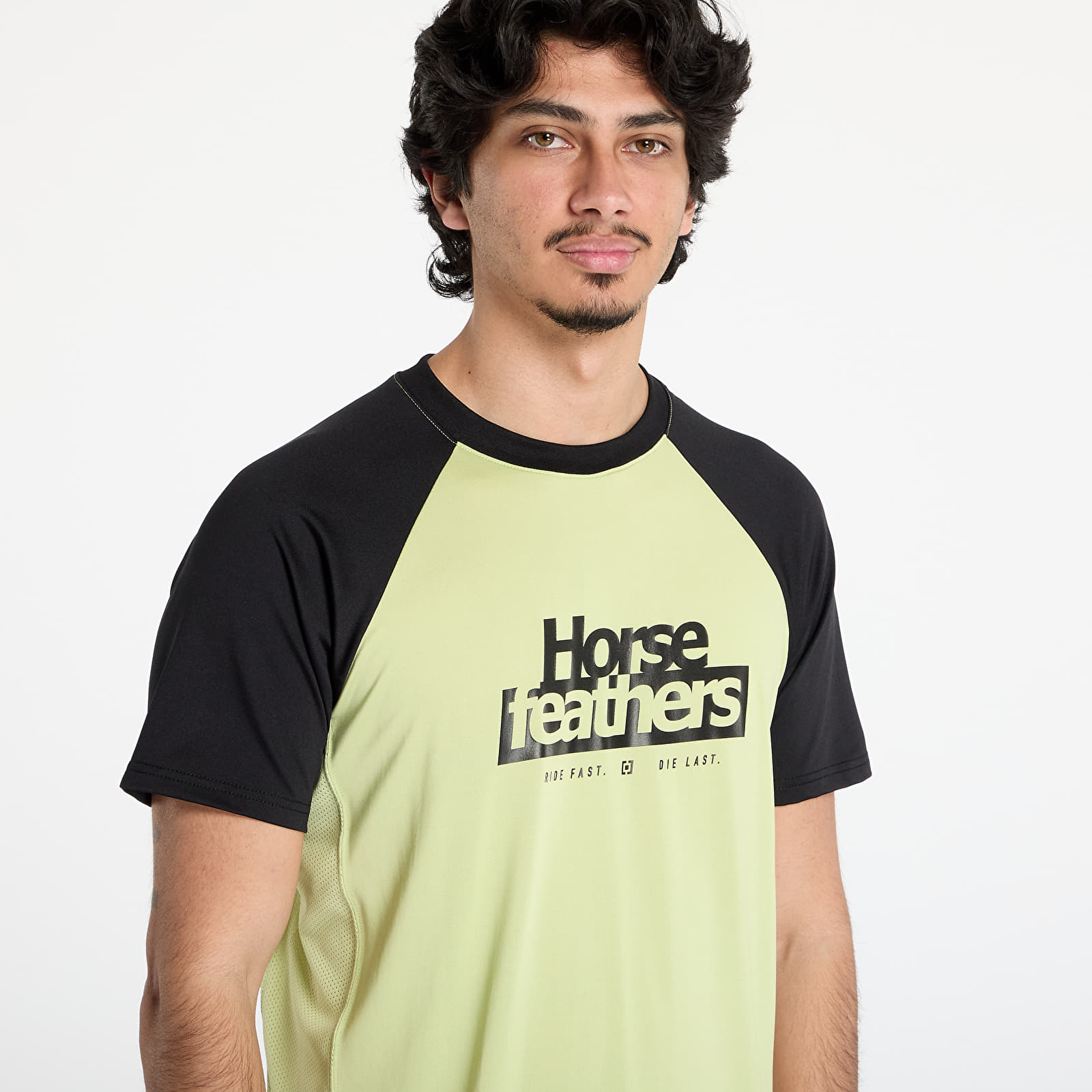 Camisetas hombre Horsefeathers Spike Bike Jersey Nile/ Black