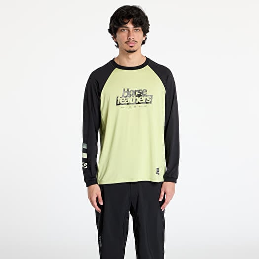Tričko Horsefeathers Spike Long Sleeve Bike Jersey Nile/ Black
