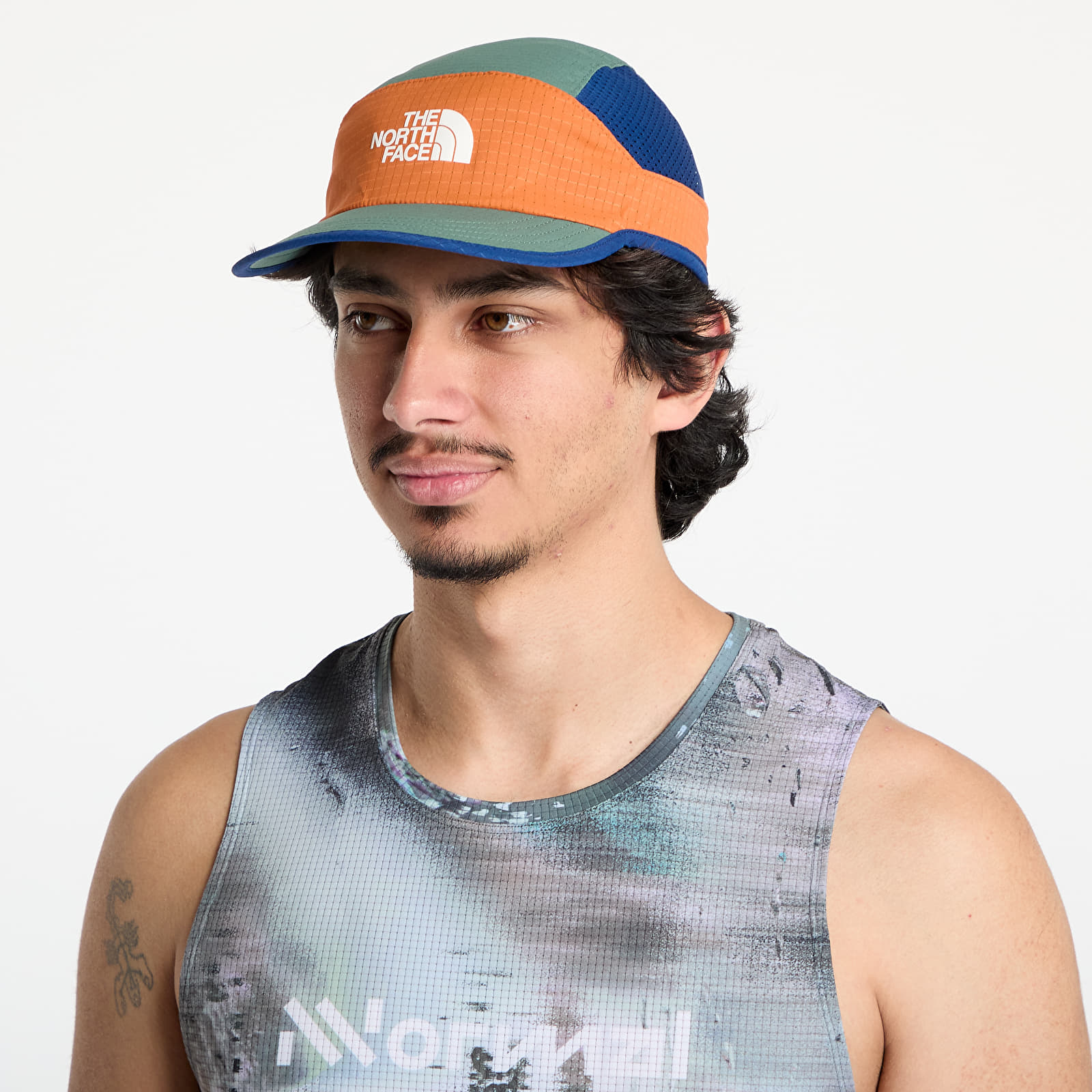 Caps The North Face Summer Lt Run Hat Duck Green/ Iron Bronze/ Estate Blue