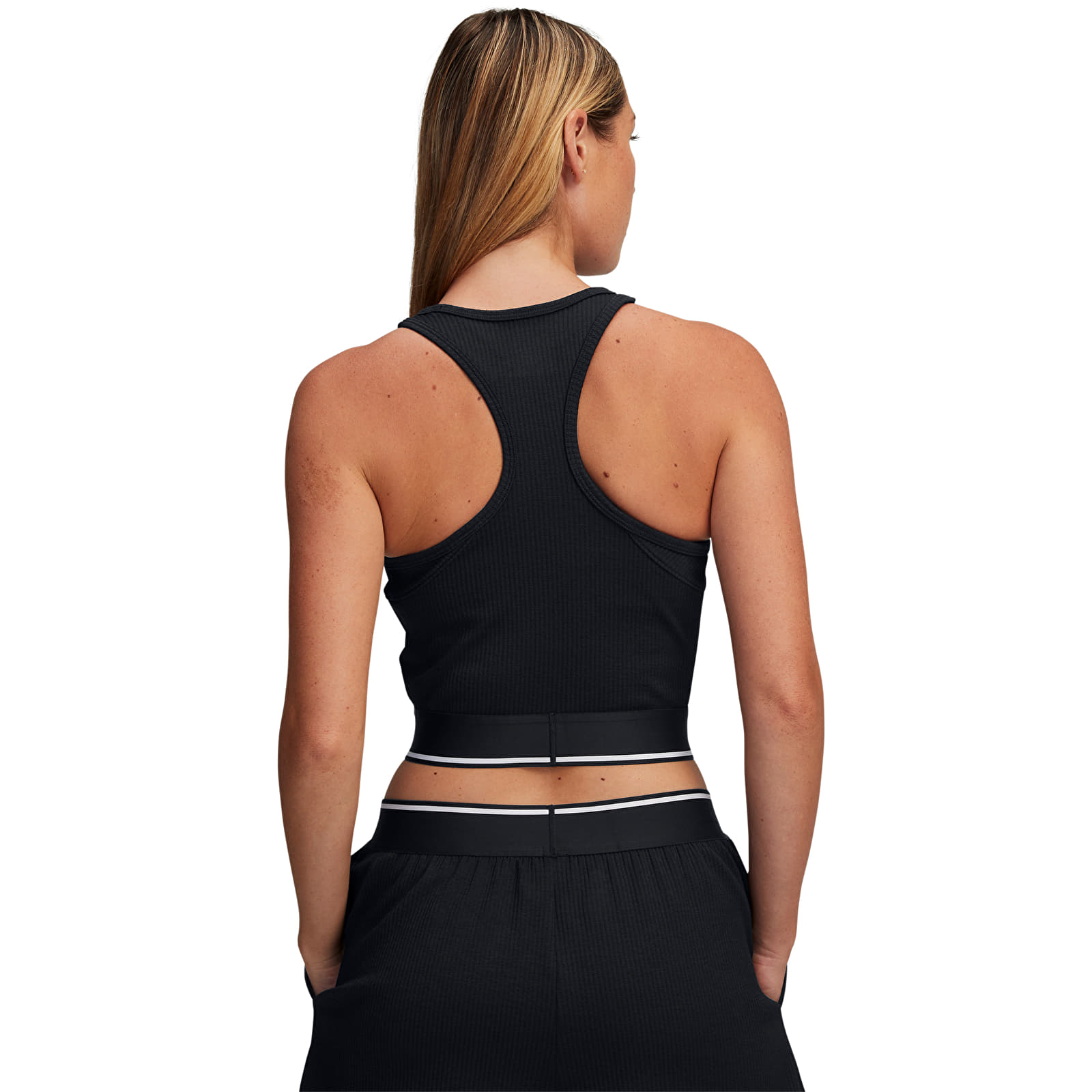 Naiste topsid Under Armour Meridian Rib Branded Tank Black/ White