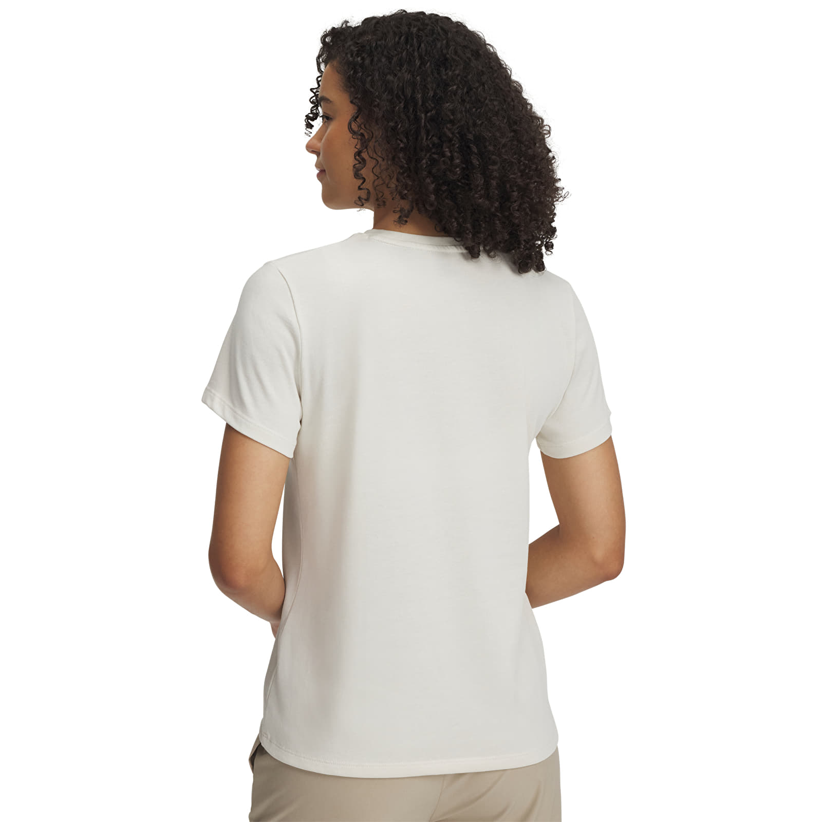 Ženske majice Under Armour HWT BRANDED CORE SS Tee Stone/ Stone