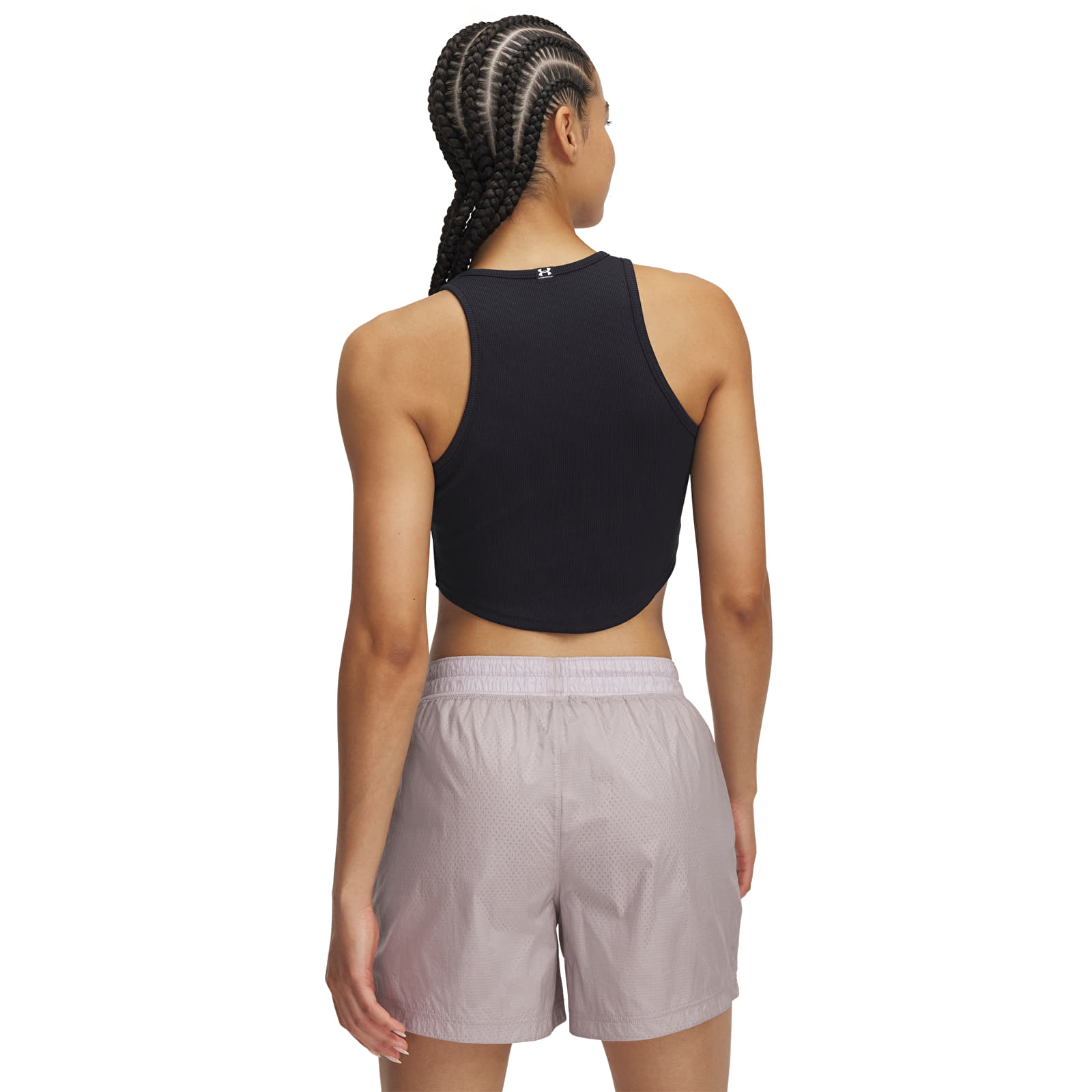 Naiste topsid Under Armour Rival Rib Tank Black/ White