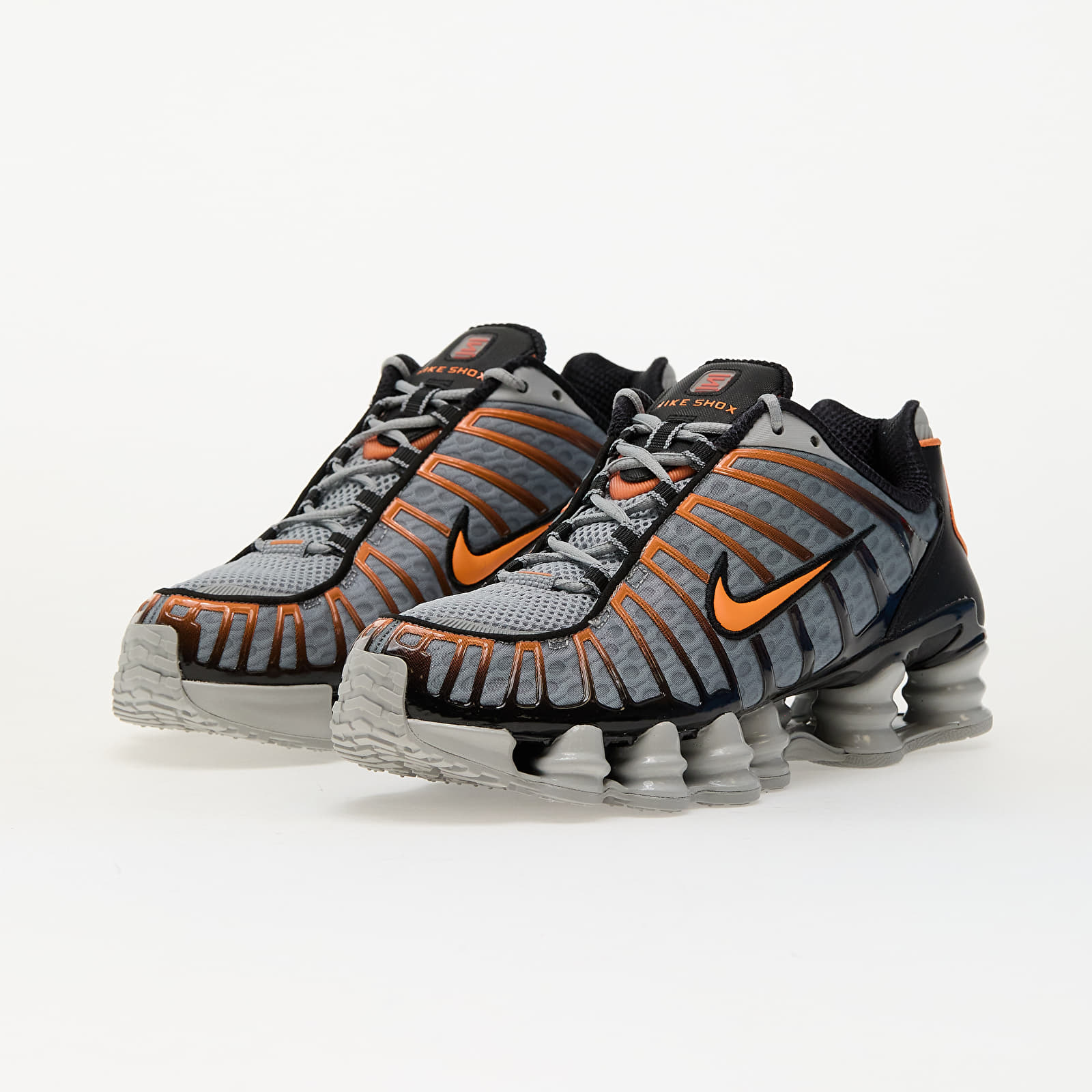 Zapatillas Hombre Nike Shox Tl Lt Smoke Grey/ Bright Mandarin-Black