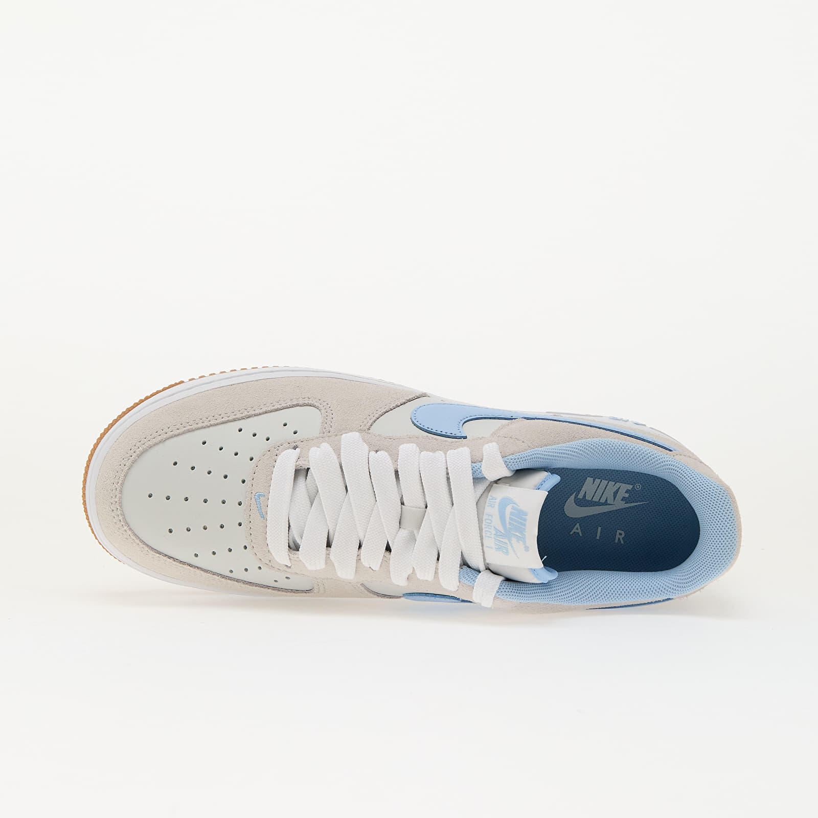 Pánské tenisky a boty Nike Air Force 1 '07 Lv8 Photon Dust/ Psychic Blue-White