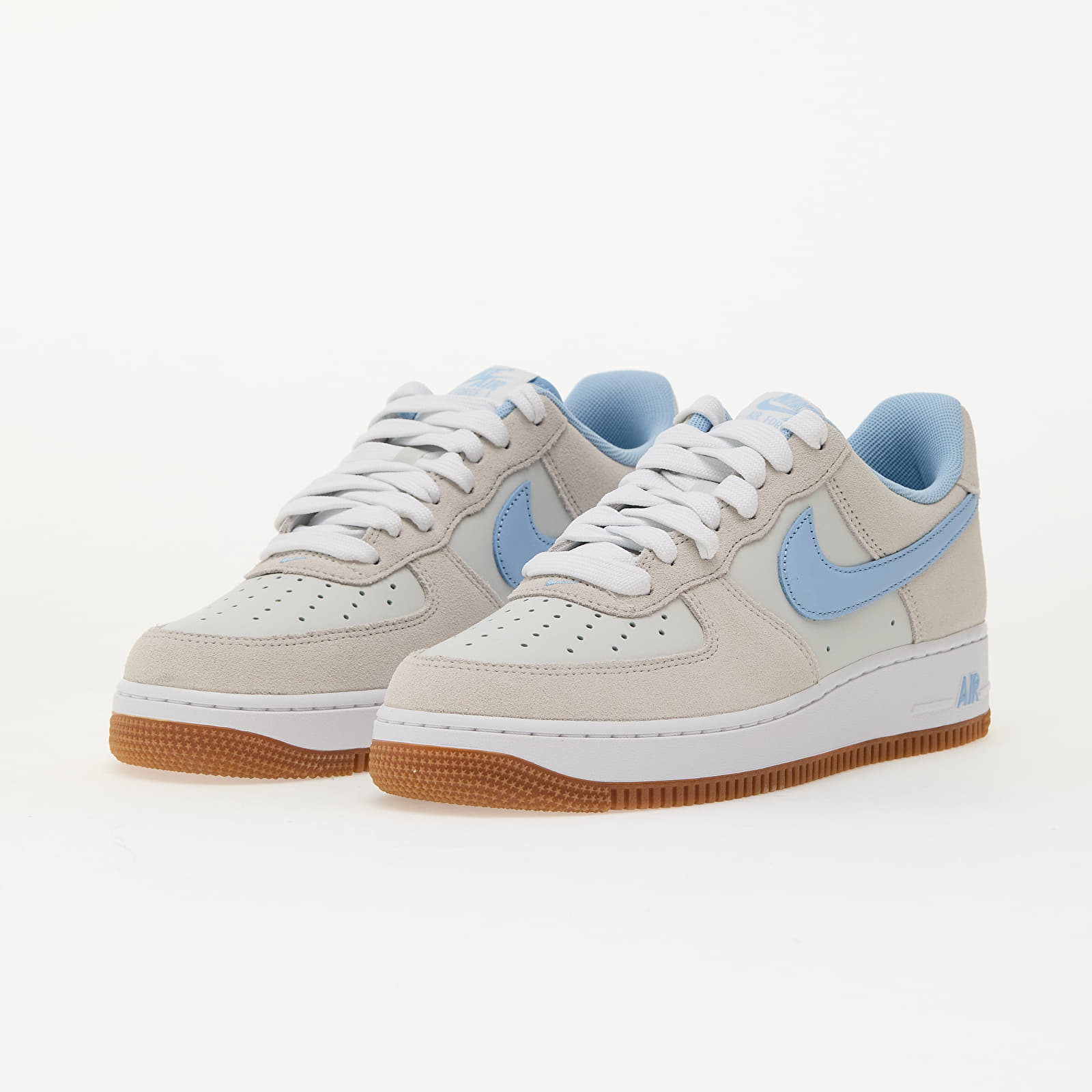 Pánské tenisky a boty Nike Air Force 1 '07 Lv8 Photon Dust/ Psychic Blue-White