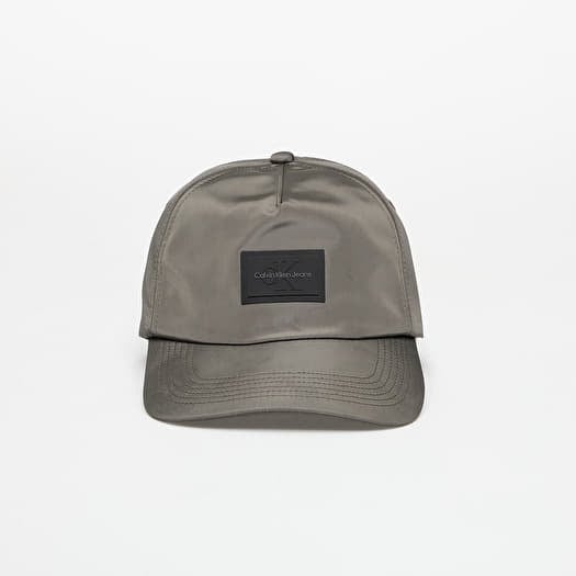 Cepure Calvin Klein Jeans Monologo 6 Panel Cap Gray