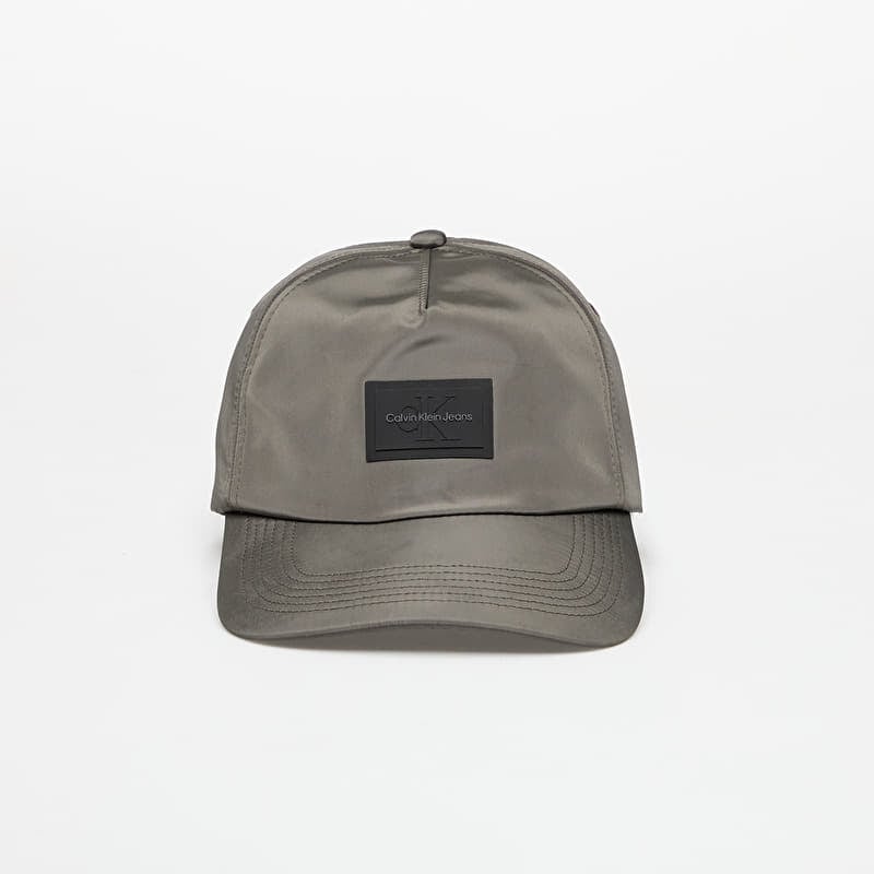 Cap Calvin Klein Jeans Monologo 6 Panel Cap Gray