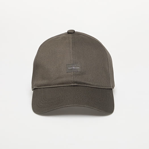 Cepure Calvin Klein Jeans Monologo 6 Panel Cap Gray
