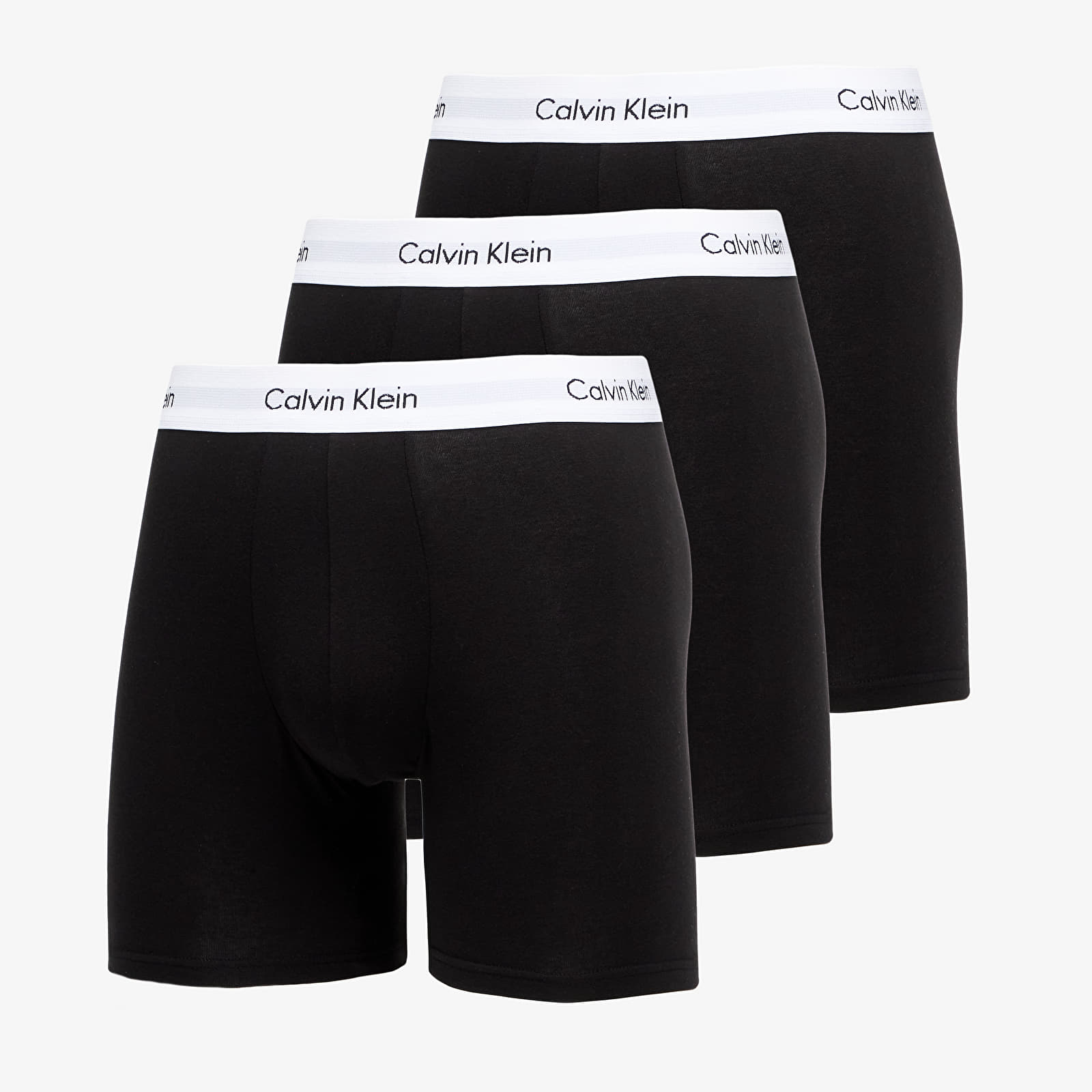 Boxerky Calvin Klein 3-Pack Boxer Briefs Black
