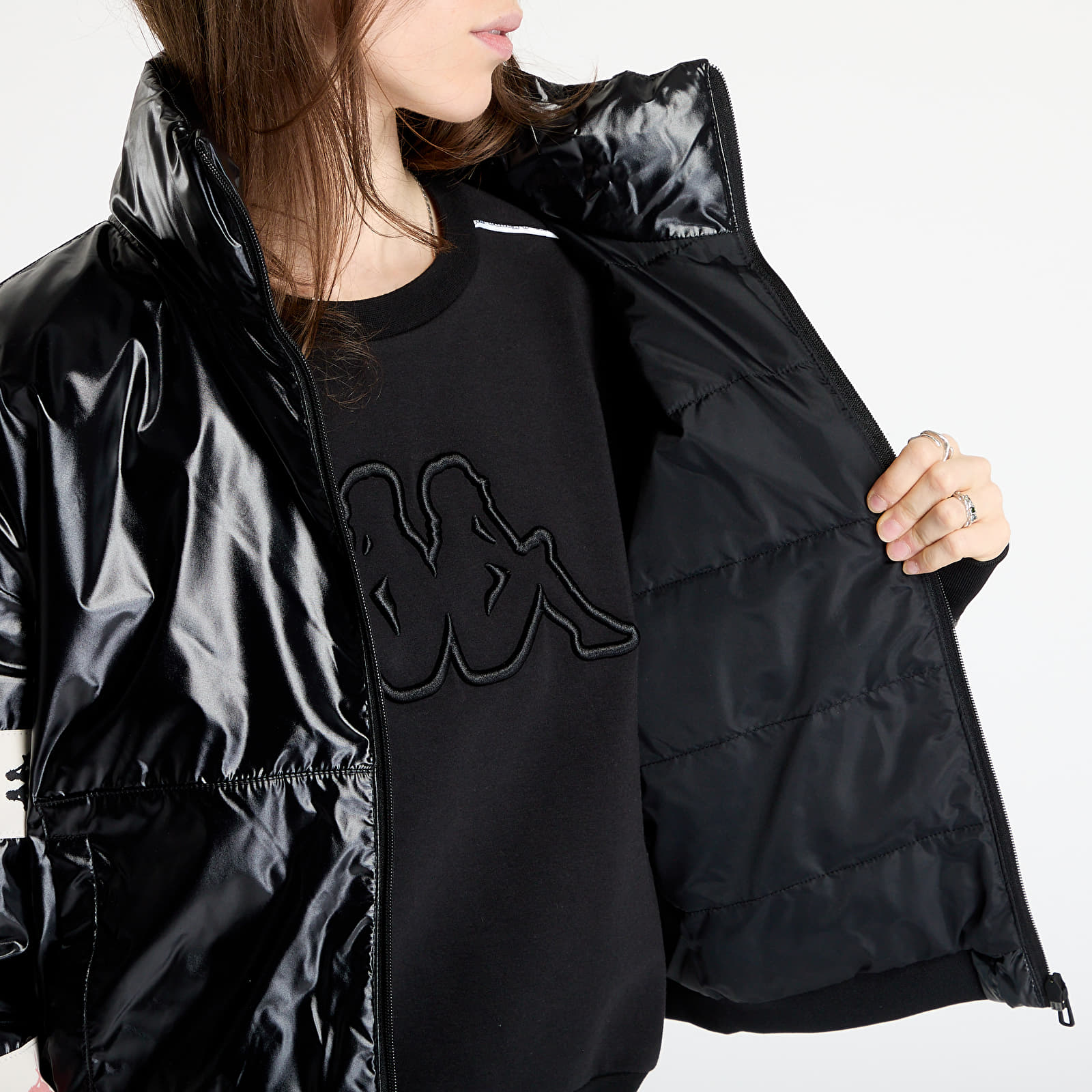 Joped Kappa Banda Delinao Jacket Black
