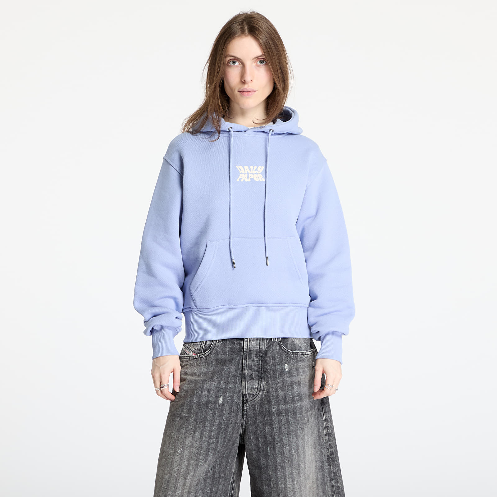 Sweaters Daily Paper Paz Hoodie Purple Impression