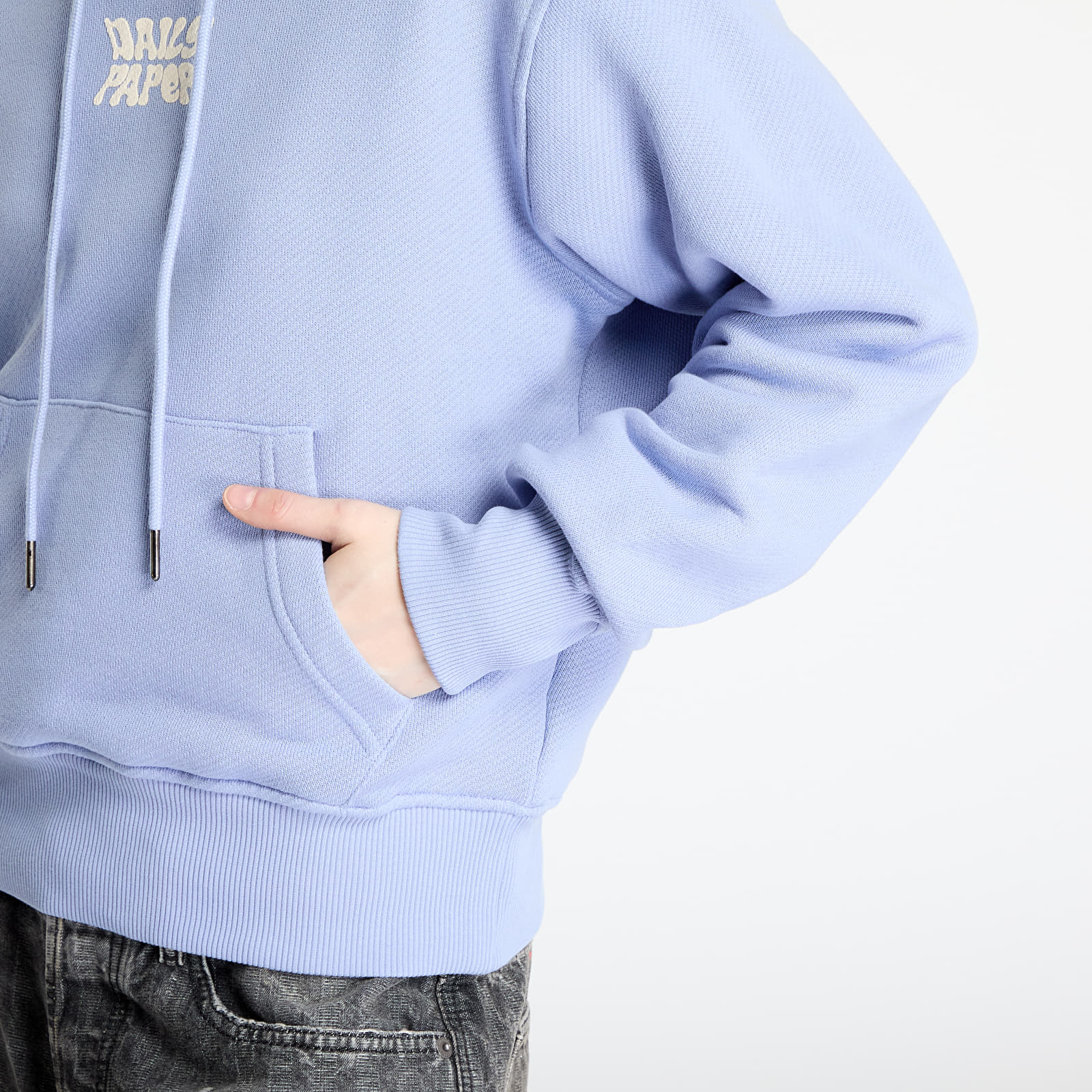 Sweaters Daily Paper Paz Hoodie Purple Impression