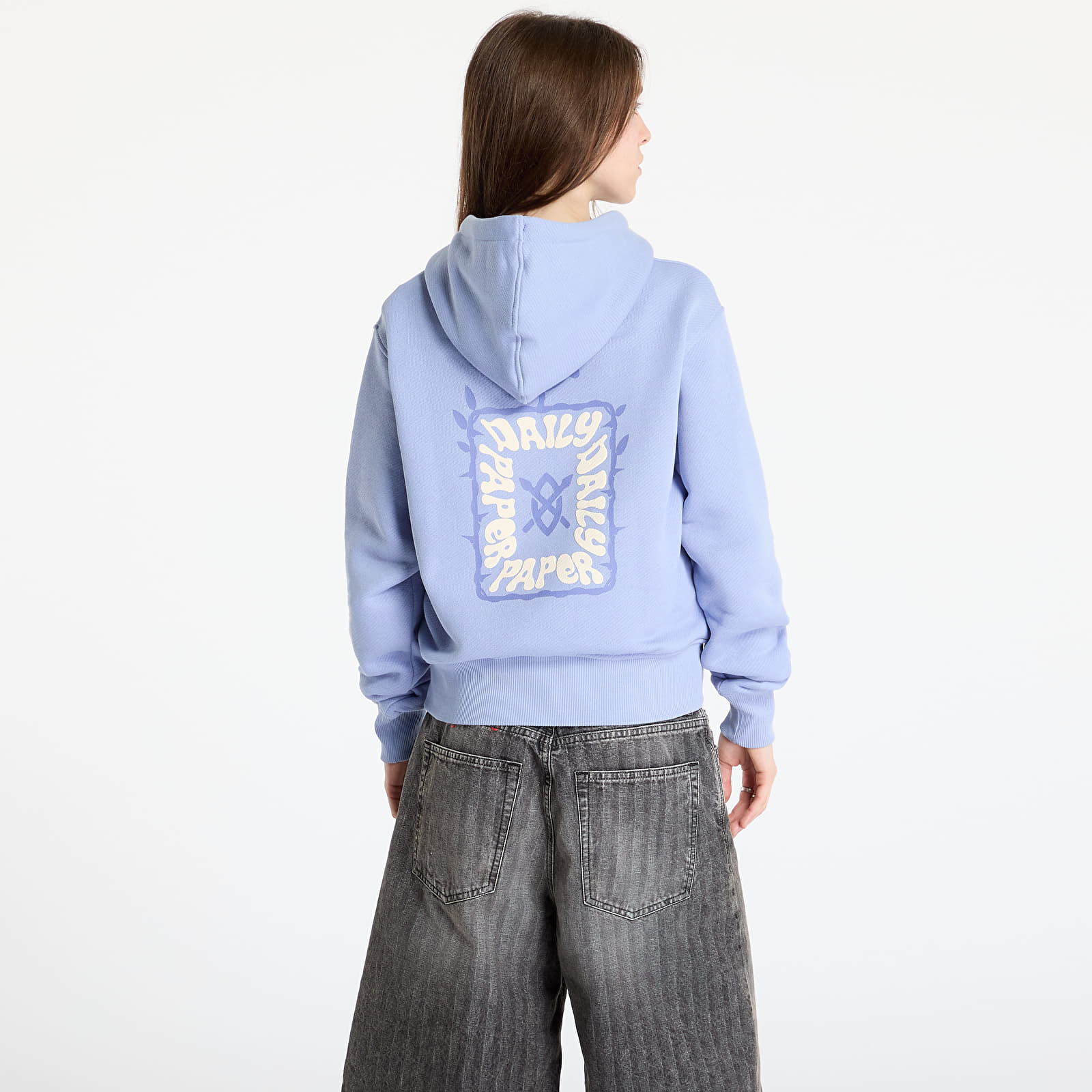 Sweaters Daily Paper Paz Hoodie Purple Impression
