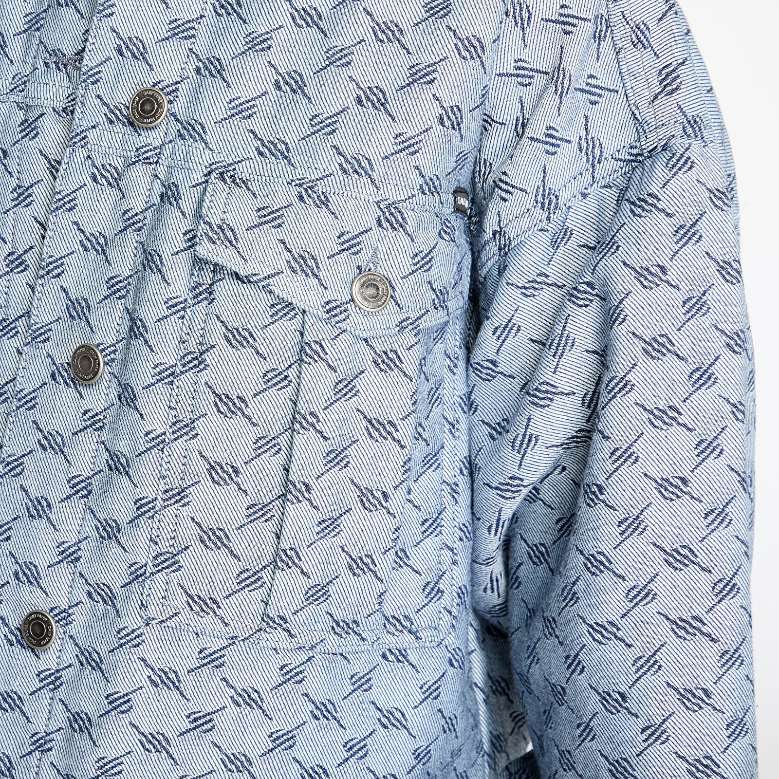 Jackets Daily Paper Avery Denim Jacket White/ Blue