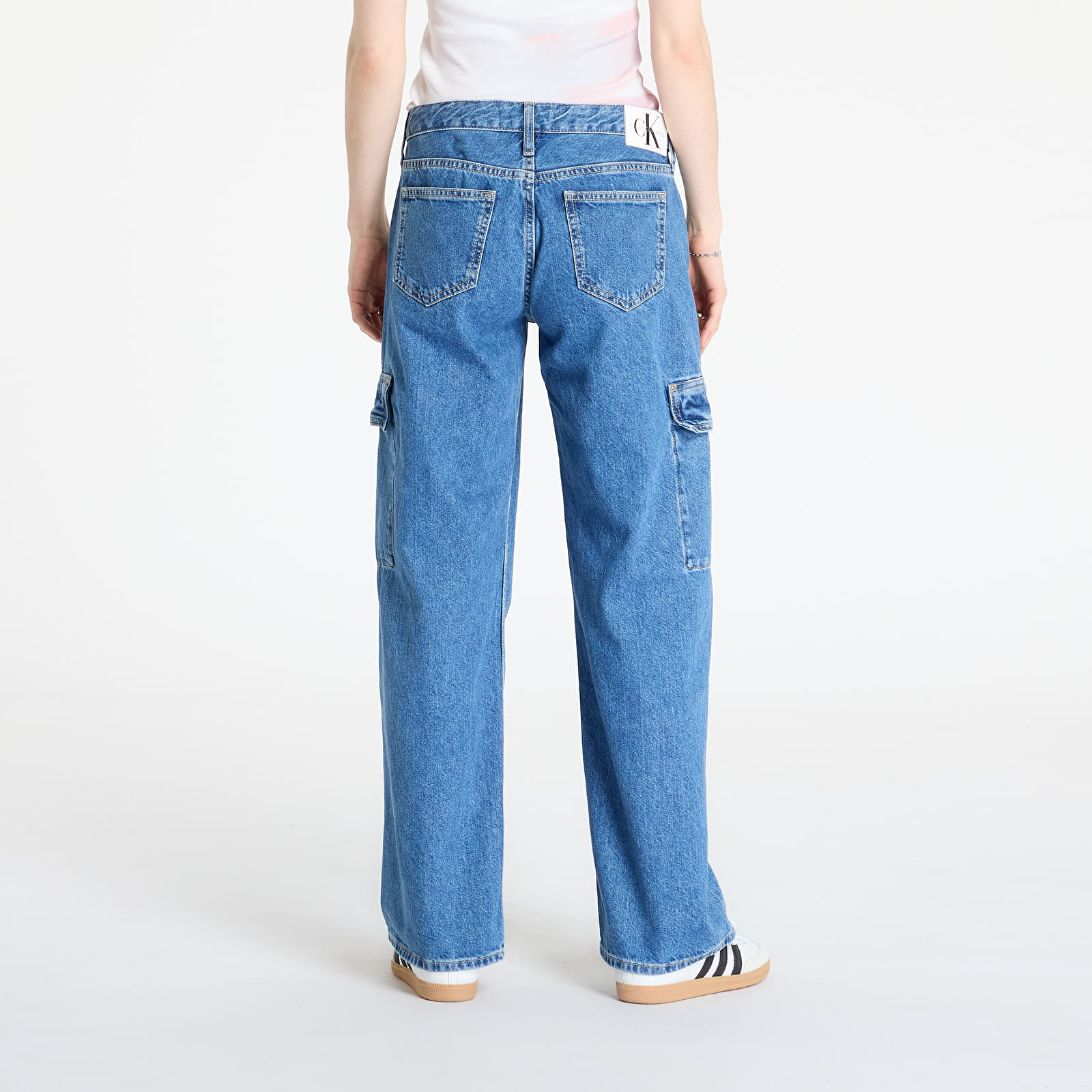 Teksad Calvin Klein Jeans Extreme Low Rise Baggy Jeans Denim Medium