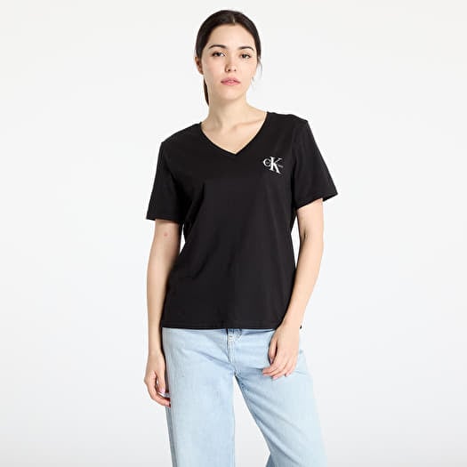 T-särk Calvin Klein Jeans  Logo Vn 2 Pack Tee Black