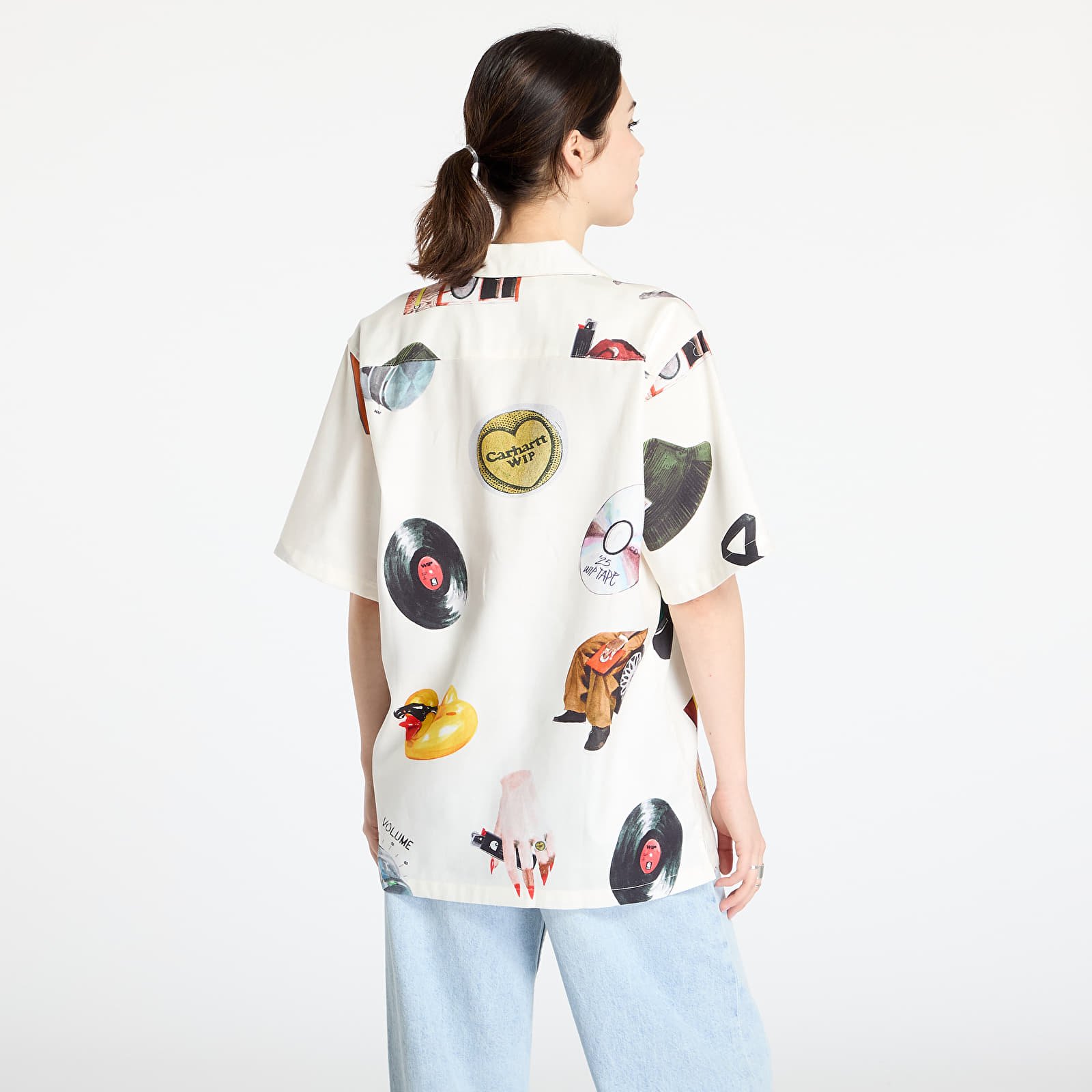 Men's shirts Carhartt WIP S/S Jacob Rochester Shirt UNISEX Jacob Rochester Print/ Wax